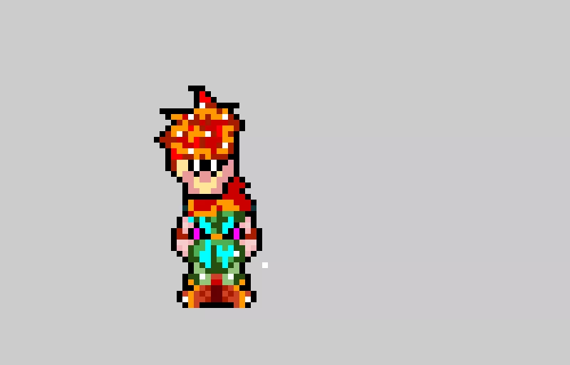 Chrono from Chrono trigger from a picture