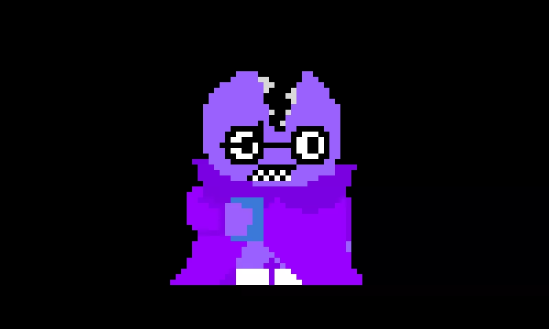 Feesh as Seth (Deltarune)