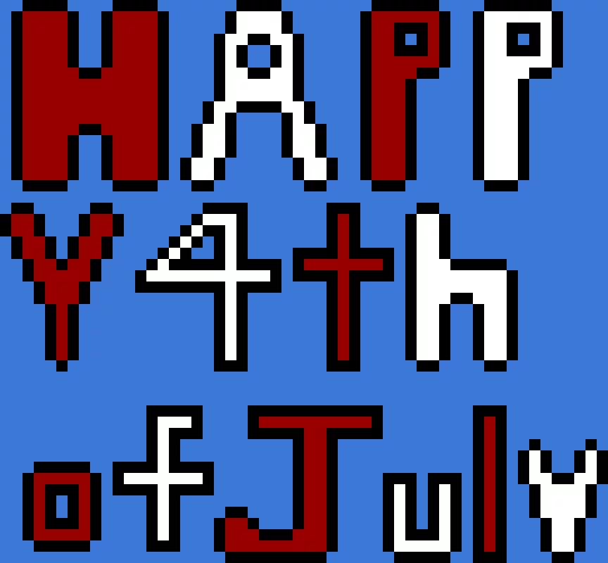 HAPPY 4TH OF JULY (late I forgot)