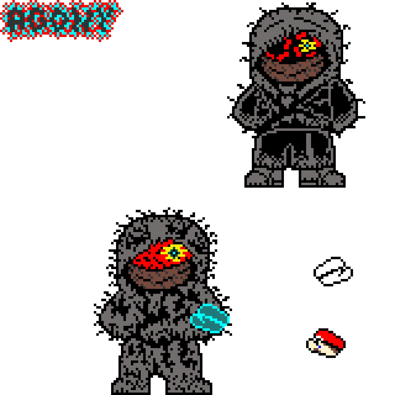more visible agony!DustDust