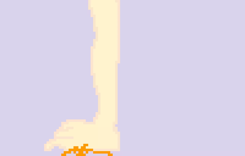 petey when stomped by foot