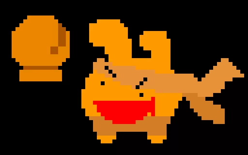 Potato as Orange (Deltarune)
