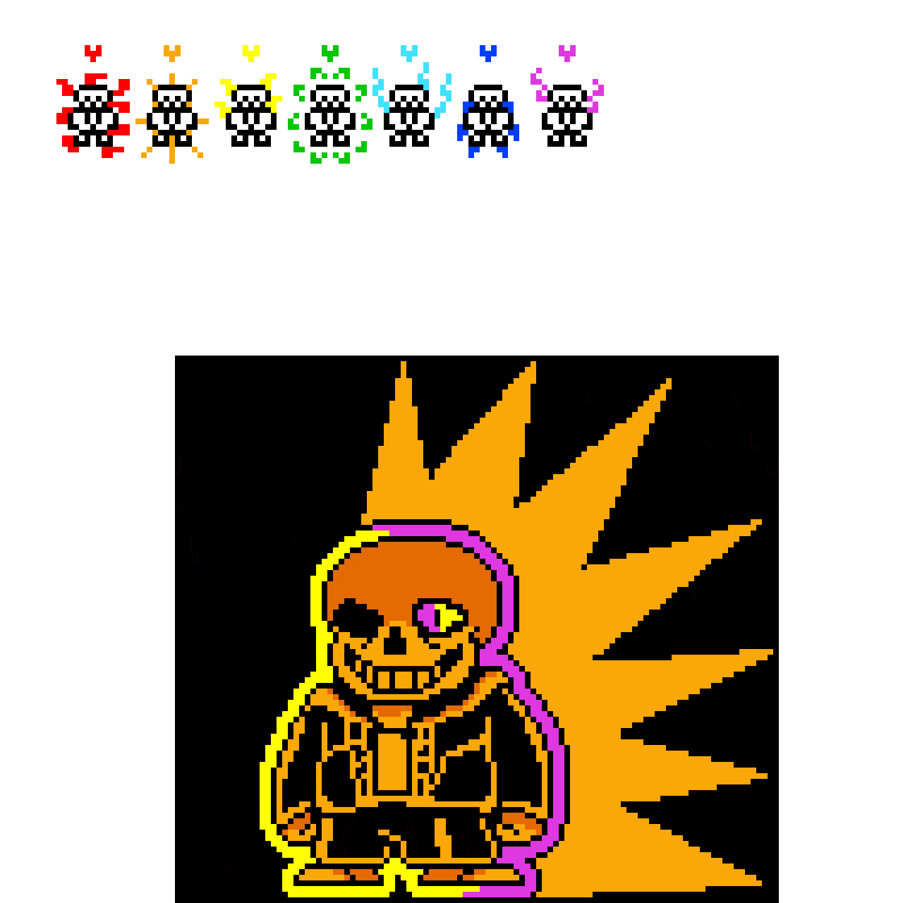 Short Sans (shorts) but the battle
