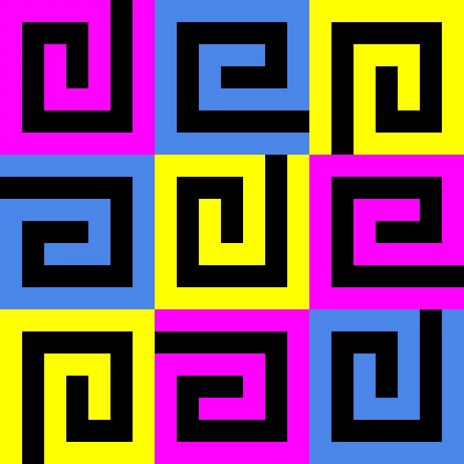 Swirl pattern