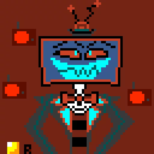 vox -- art i made for a friend with no prior knowledge of hazben hotel