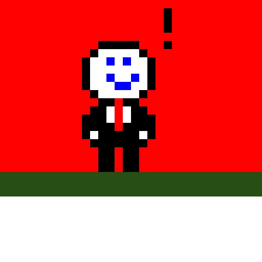 mad slenderman white