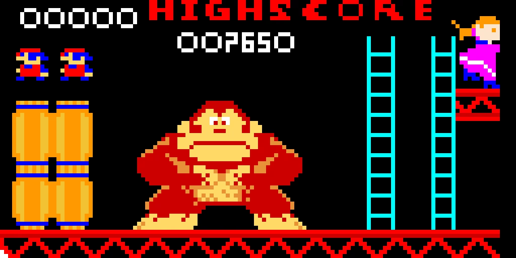 Donkey Kong anni 60