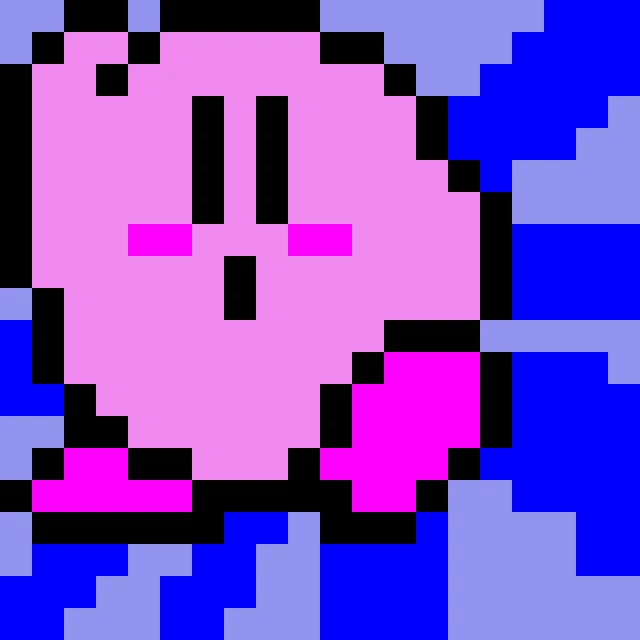 im back yay kirby boi