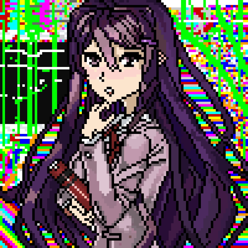 Yuri (from Doki Doki Literature club) Also hi! I’m back