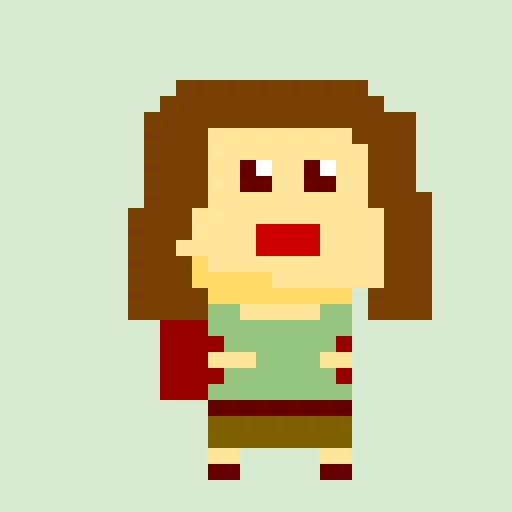 cute girl with red bag