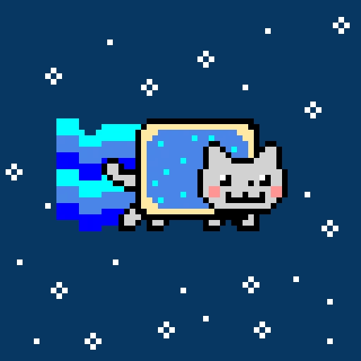 blueberry nyan cat