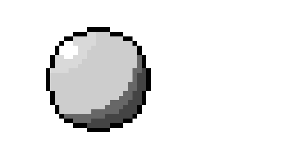 gray ball