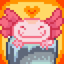 axolotol in a bucket