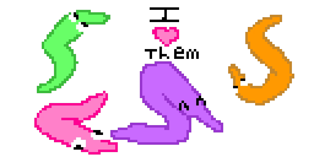 fuzzy worms i have them!