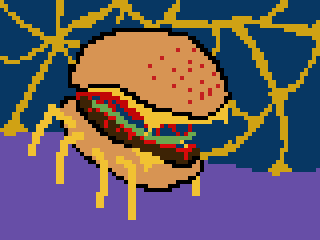 Cheeseburger Spider (Contest)