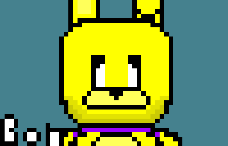 WIlliam Afton in Spring Bonnie