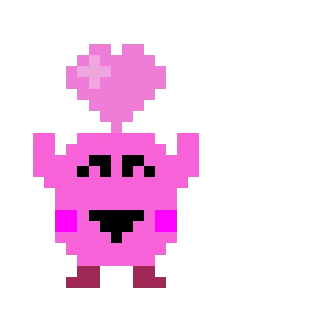 heart kirby thx for a total of 200 likes d