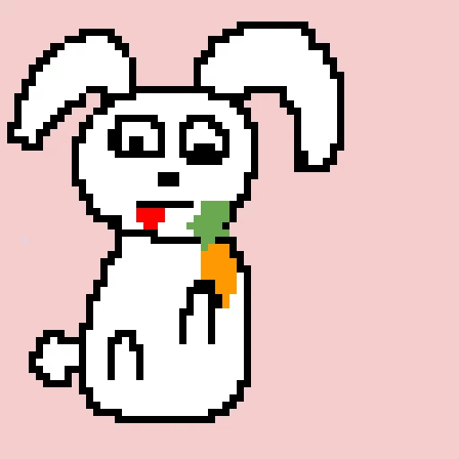 bunny hates the green part of carrot