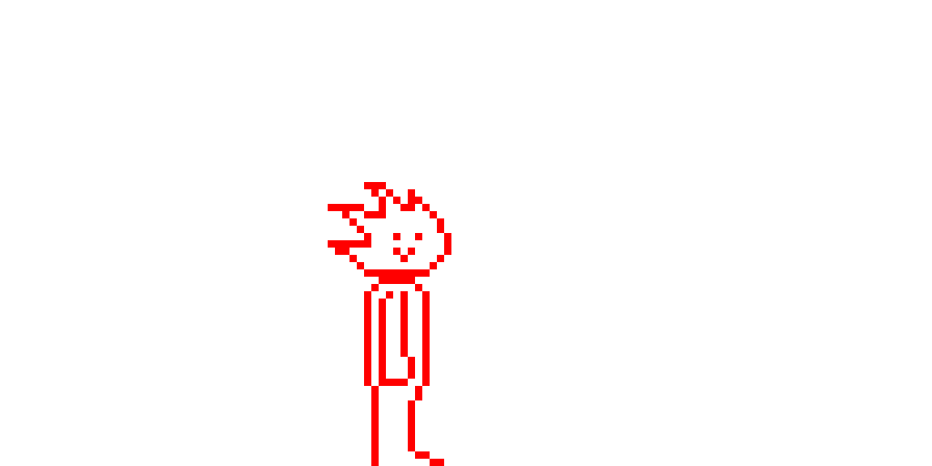 didn rsquo t have too much time so i just made an undertale style walking animation