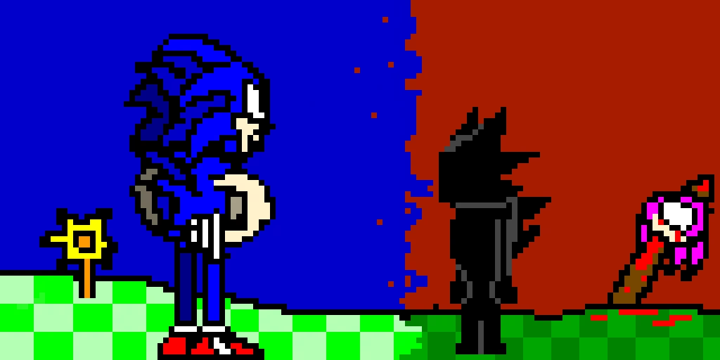 looking into a dark mirror