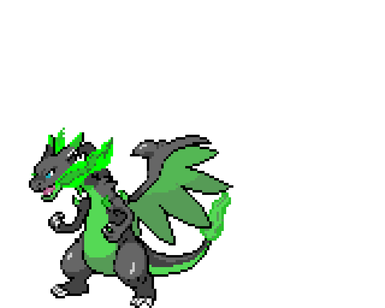 shiny mega charzard x