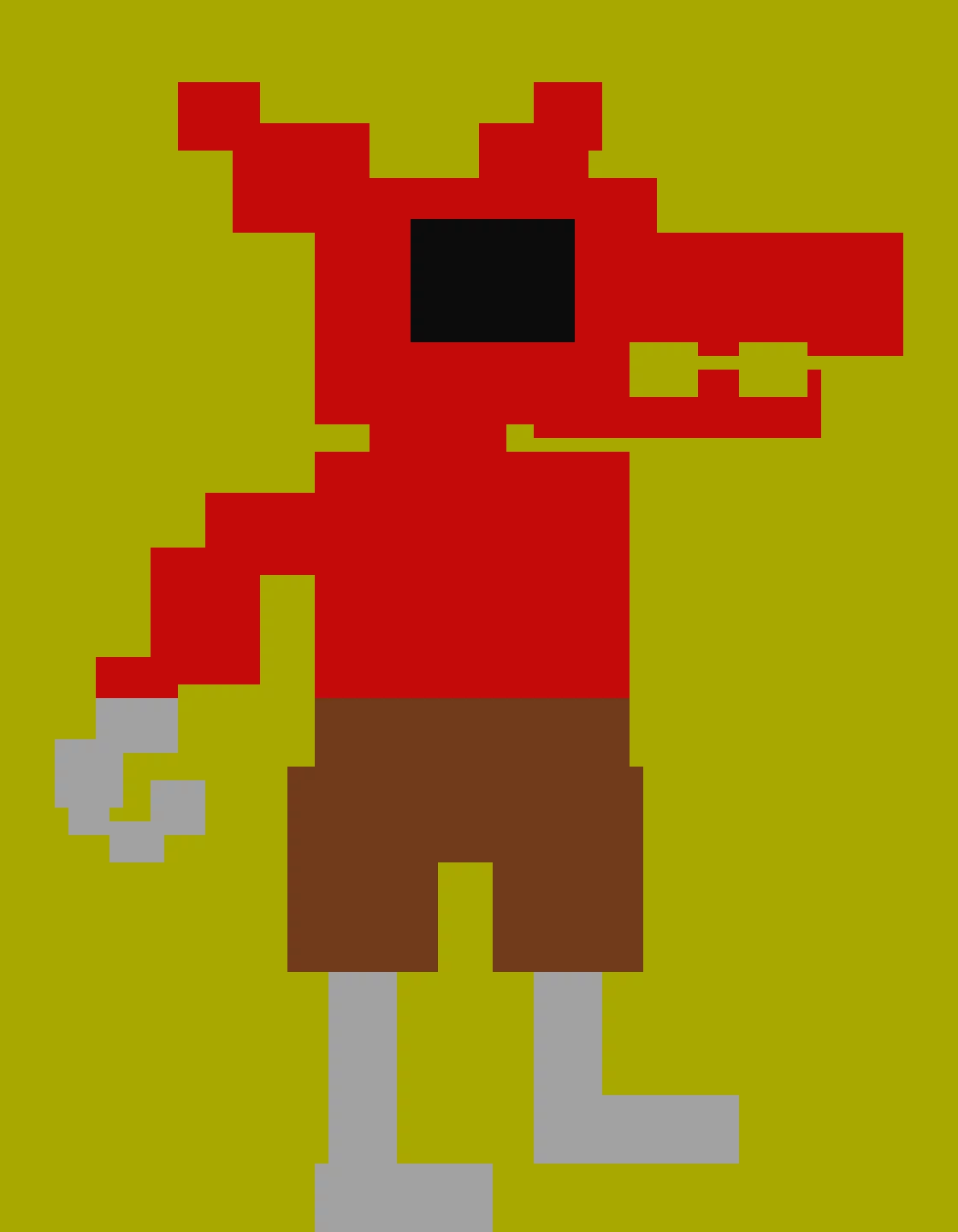 eight bit foxy fnaf 2