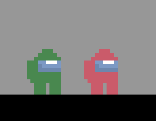 among us animation punch