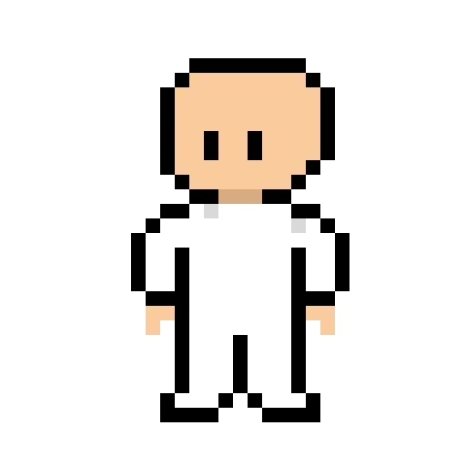 better pixel guy template