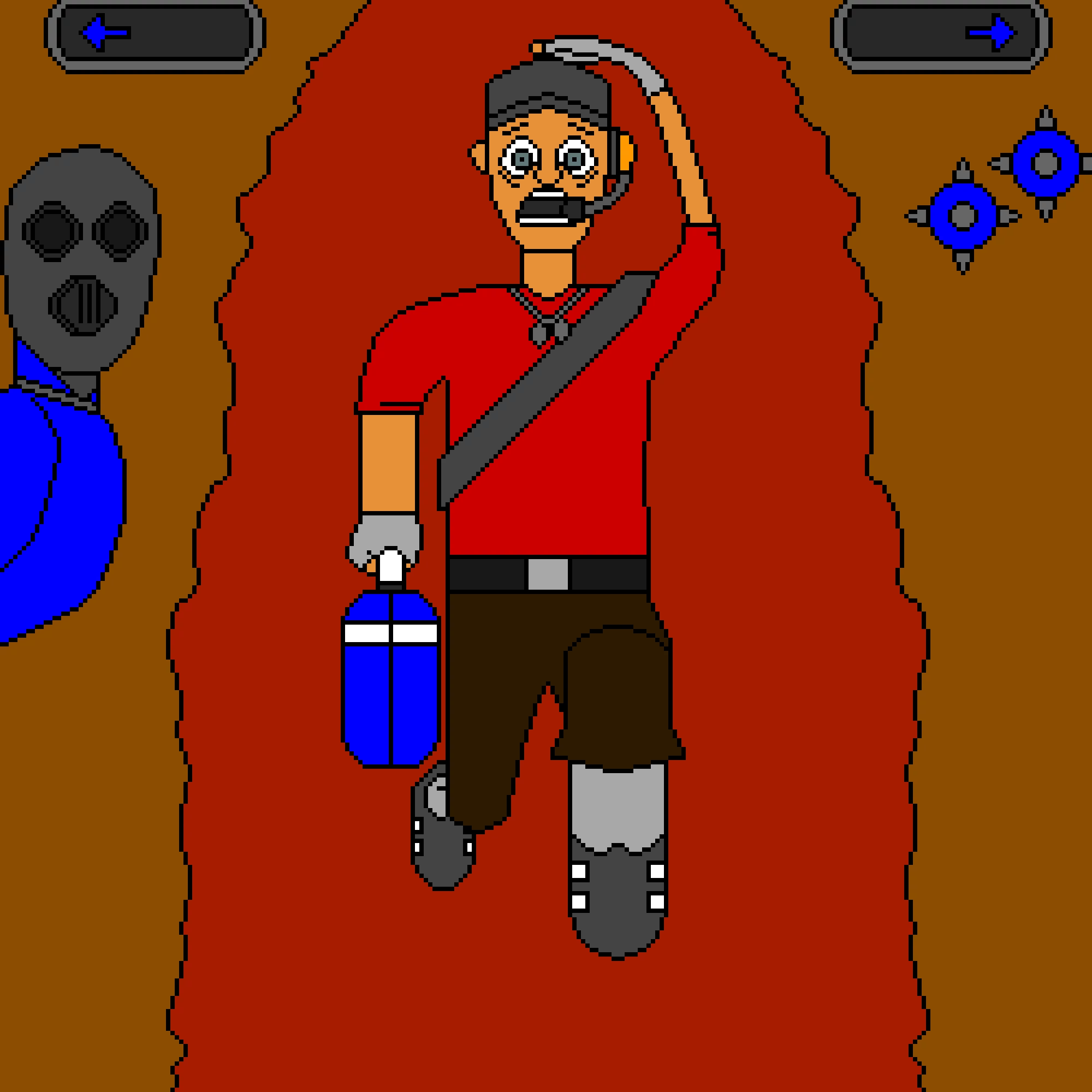 RED Scout running away with BLU’s intel (Might make this into a series, IDK)