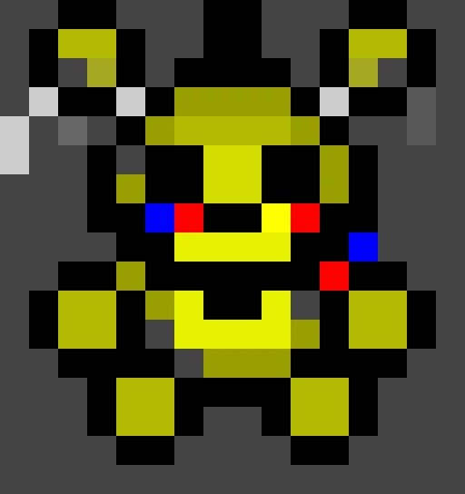 whithered golden freddy plush