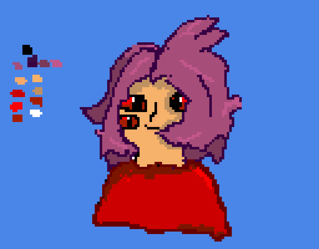 Challenge by joels best frend make madison in my style pixel art