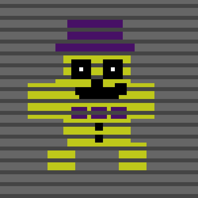fredbear plush 8 bits fnaf 4
