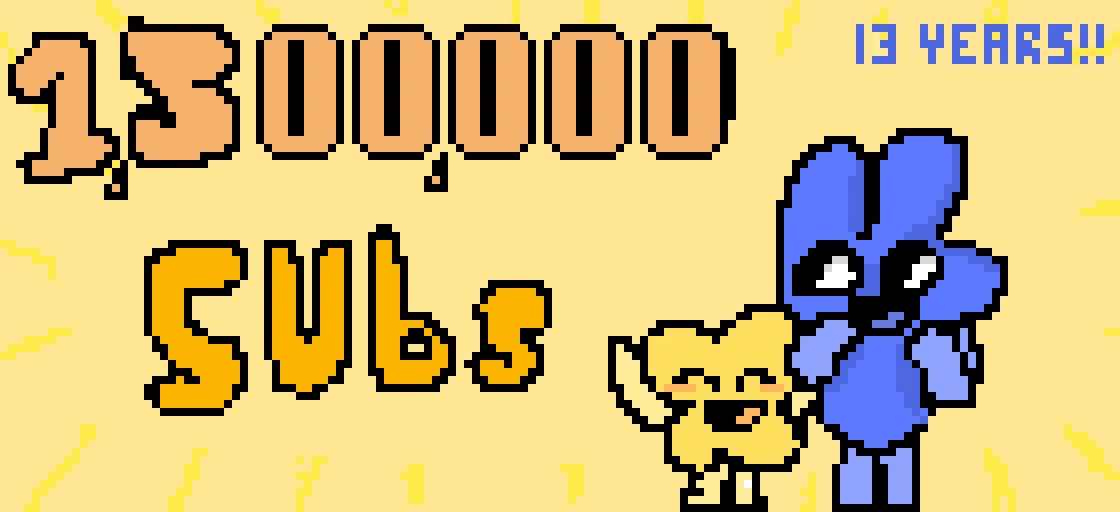 1.5 MILLION SUBSCRIBE OF BFB FOR 13 YEARS!!