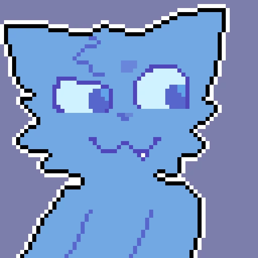 blue cat thing d profile pic