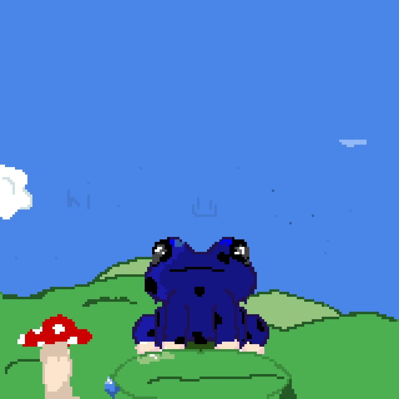 blue poison dart frog what frog shall  be next