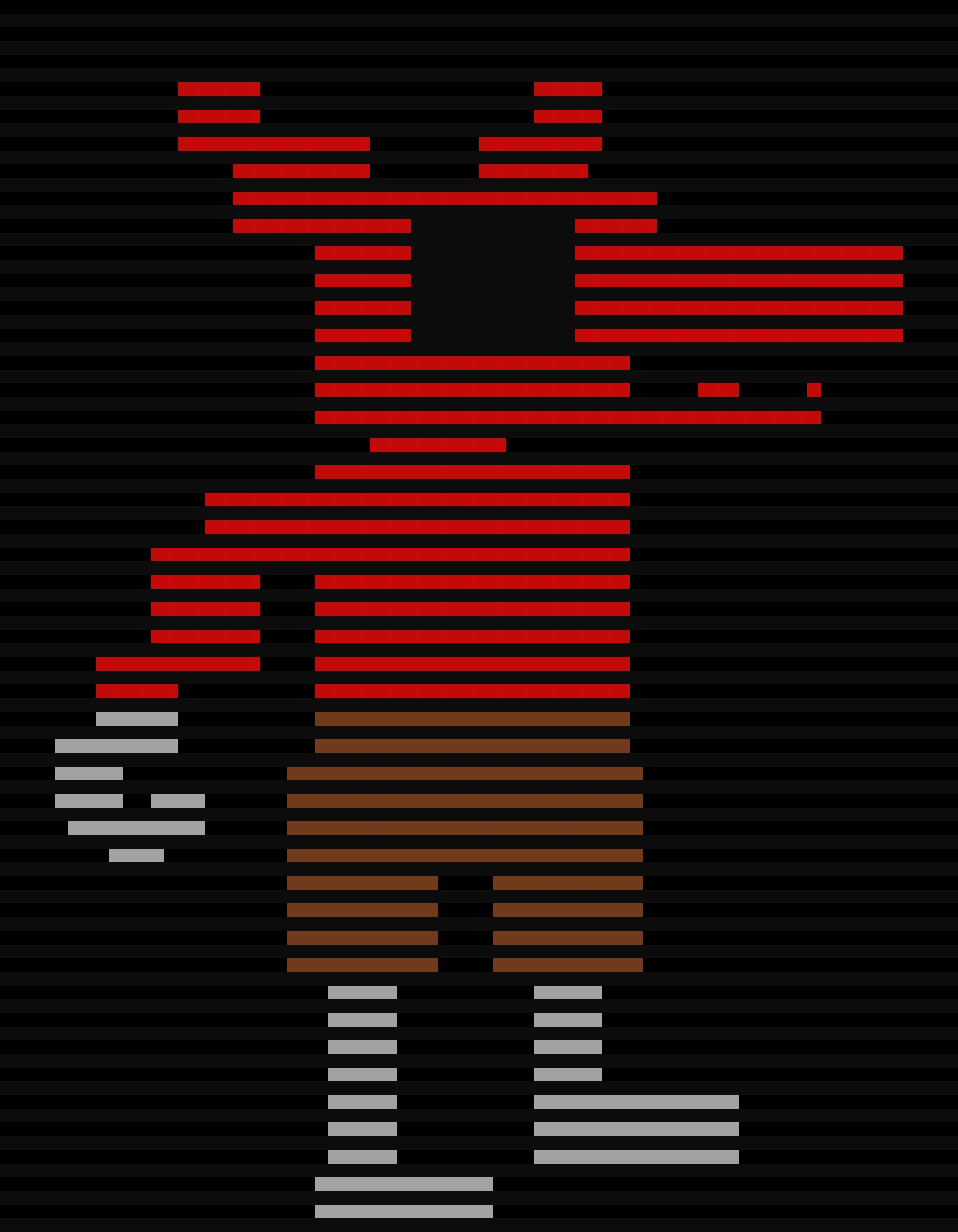 eight bit foxy fnaf 2 minigame