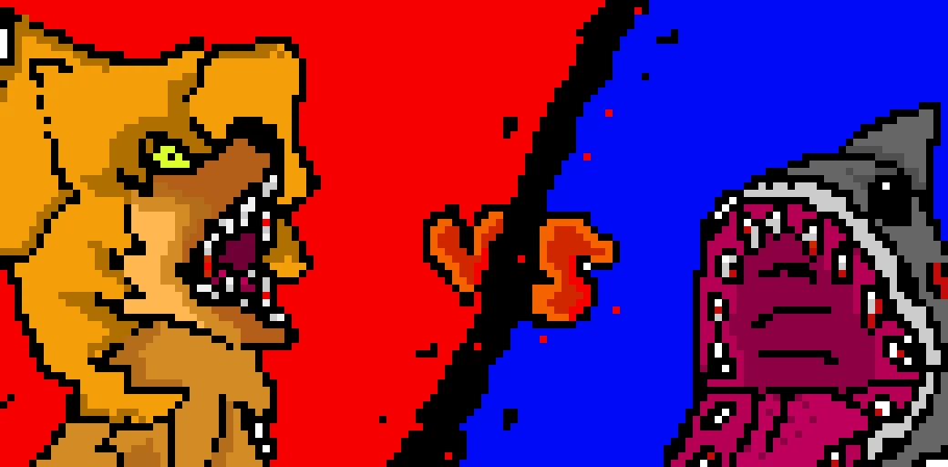 lion vs shark tell me in comments who how should win