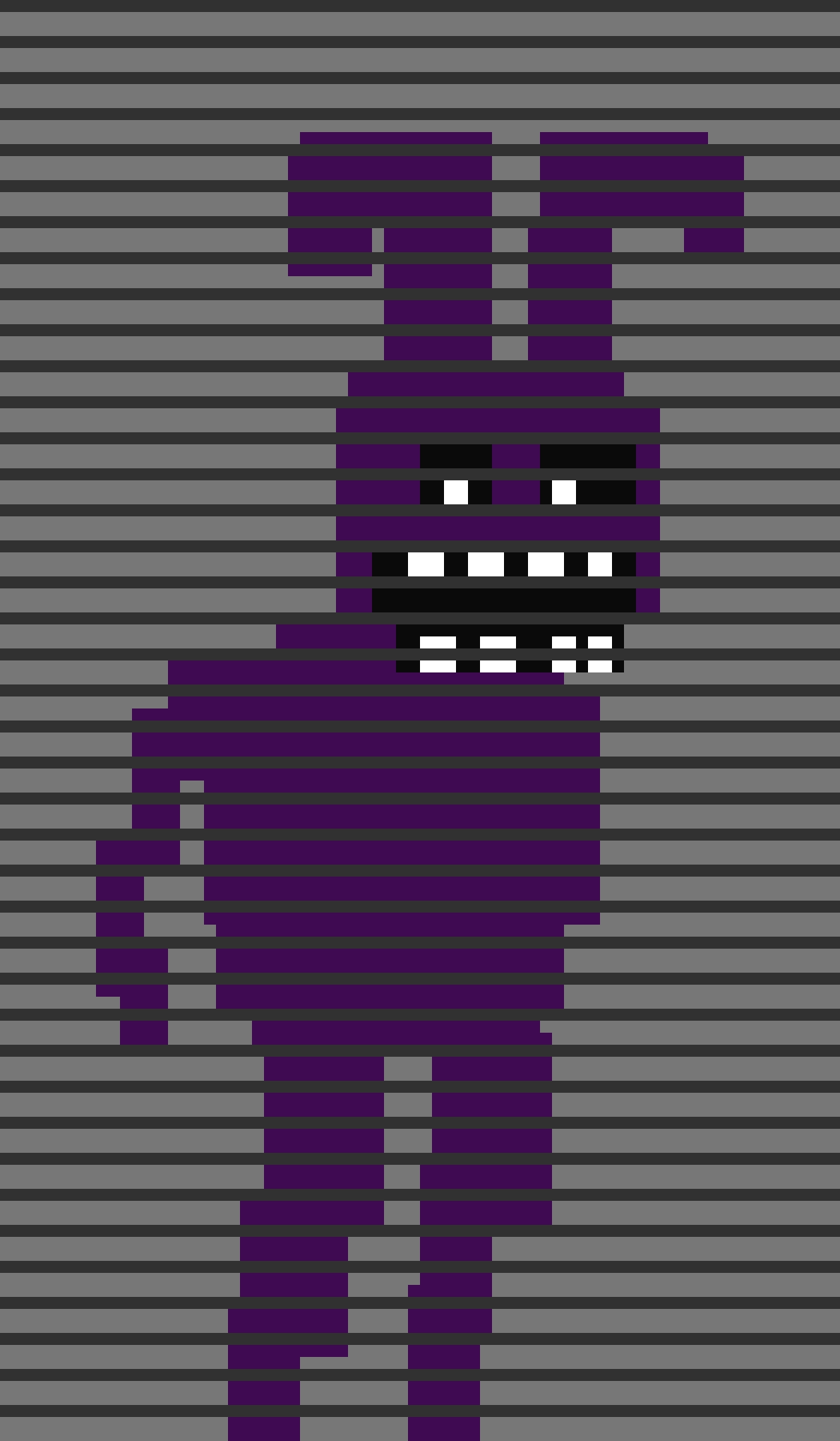 eight bit shadow bonnie fnaf 3 minigame