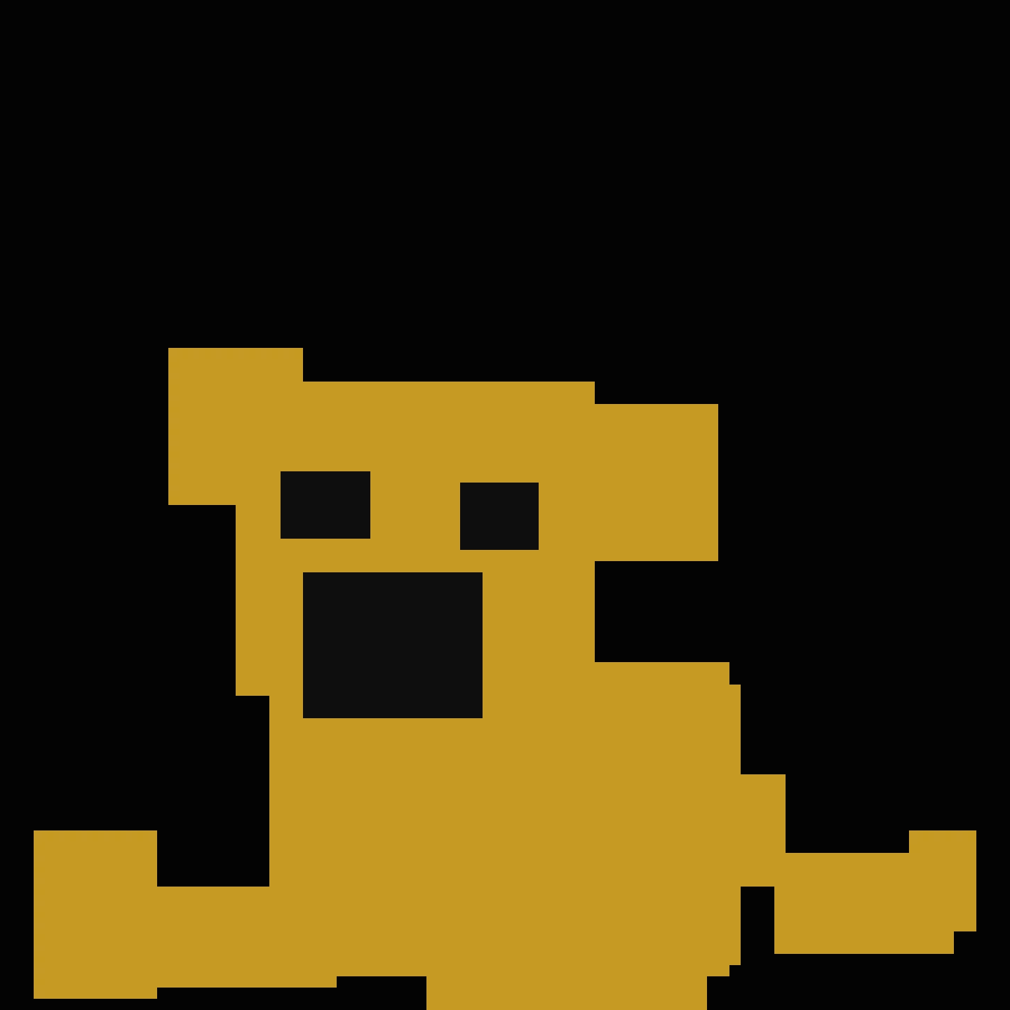 eight bit golden freddy fnaf 2