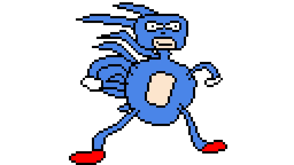 poorly made sanic