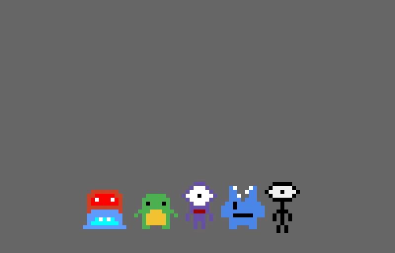 another goober credits to the the blobs monkey frog and feesh