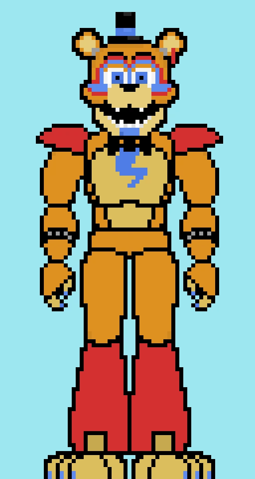 glamrock freddy comic (credits to joshuaburkart3 for the original design)