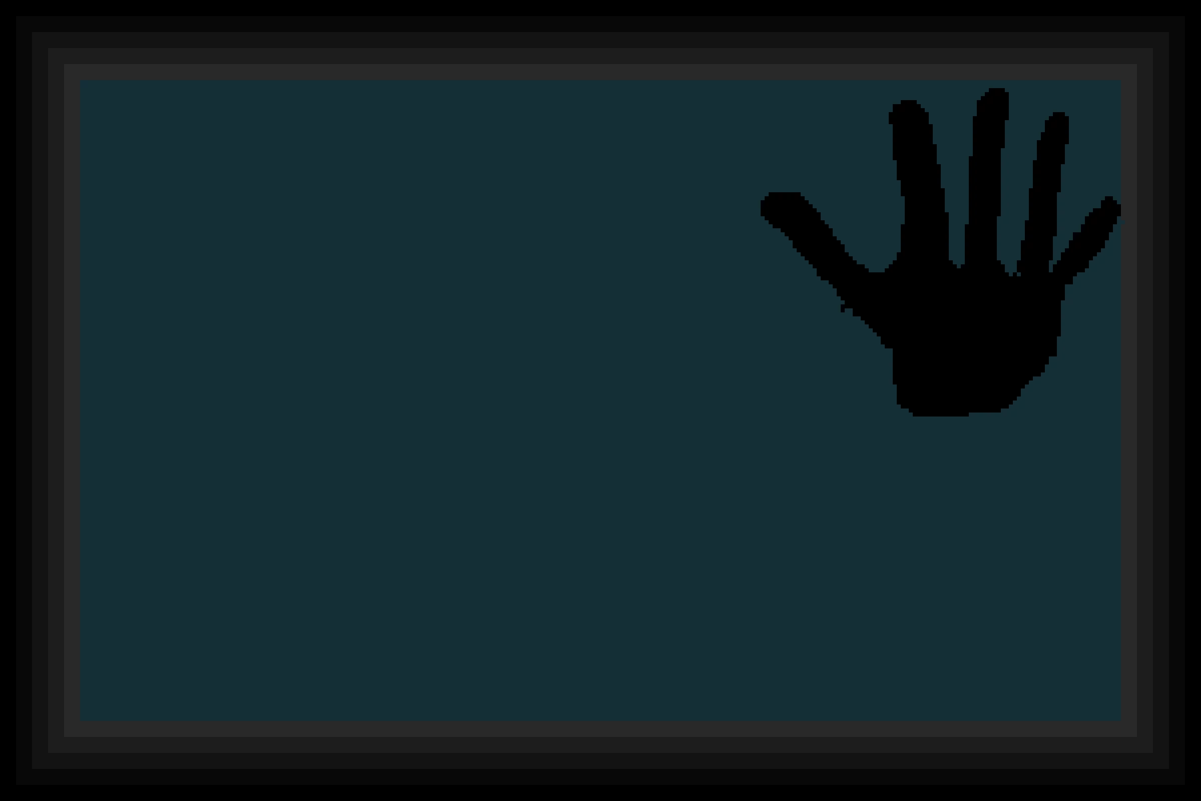 handprint on the window plz use design if ur good