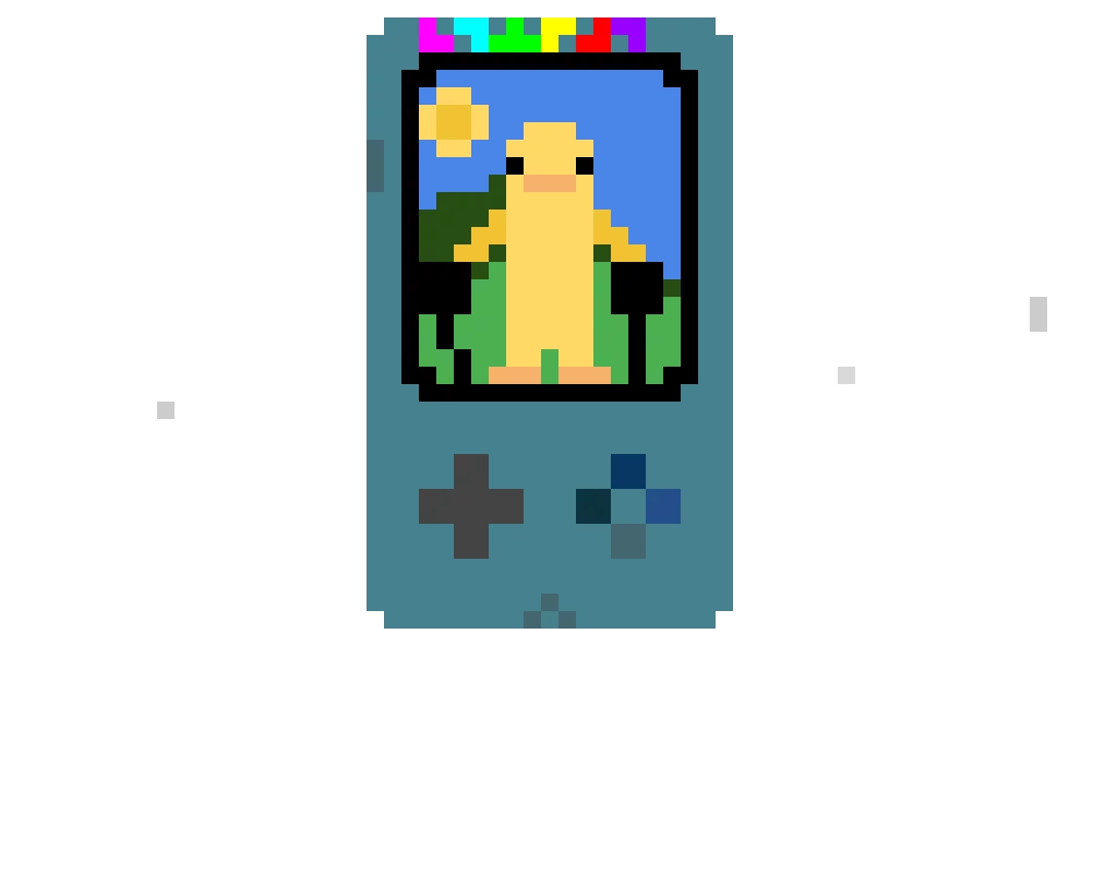 He&rsquo;s in ur game boy color what do you do