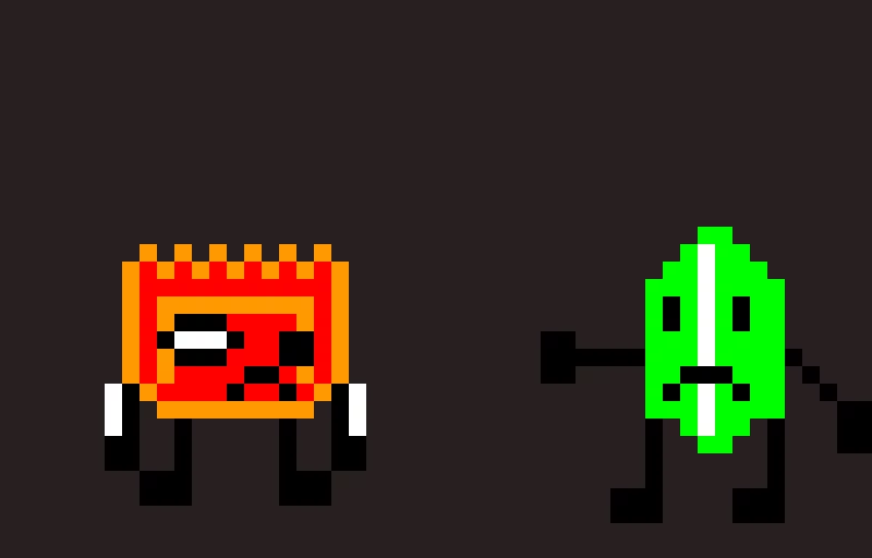 hi im back from va ca so firey is mad at leafy