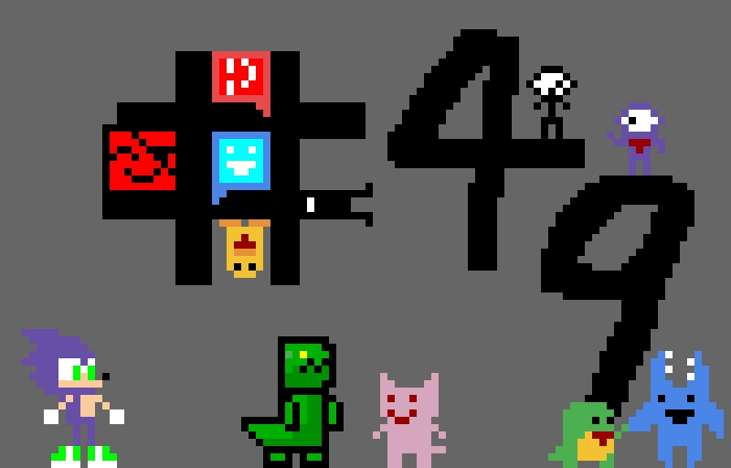 im ranked 49 so to celebrate i drew all my friends