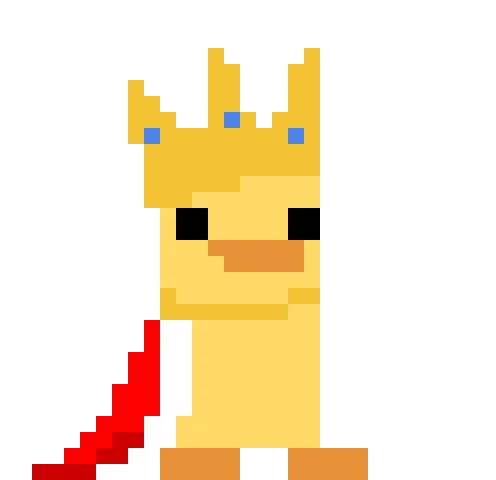 king duck of ducky land