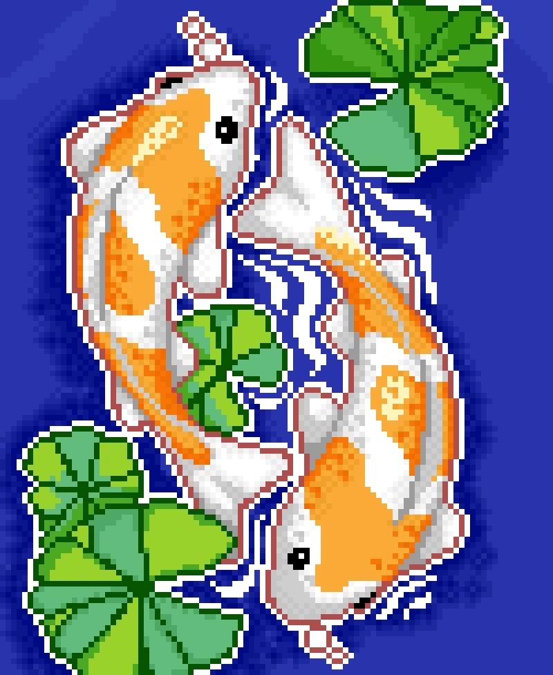 koi fish im back and am taking requests