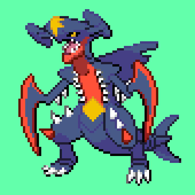 Mega garchomp, my favorite mon