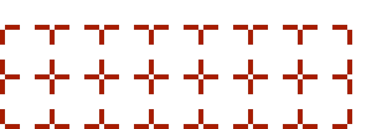 miniature version of baba is you grid for textures